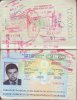 Passaporte com visto para os EUA (13/09/2005)